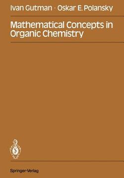portada mathematical concepts in organic chemistry (en Inglés)