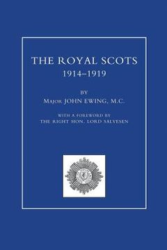 portada ROYAL SCOTS 1914-1919 Volume One (in English)