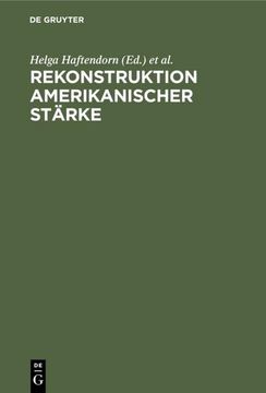 portada Rekonstruktion Amerikanischer Stärke (en Alemán)