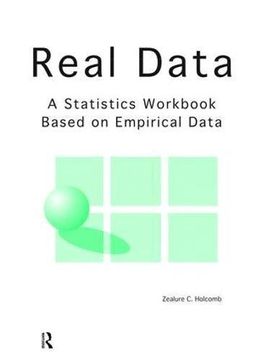 portada Real Data: A Statistics Workbook Based on Empirical Data (en Inglés)