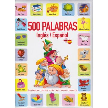 portada 500 Palabras Ingles Español 