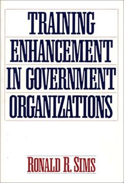portada training enhancement in government organizations (en Inglés)