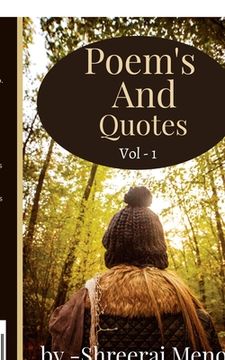 portada Poems and Quotes Vol 1 (en Inglés)