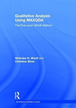 portada Qualitative Analysis Using Maxqda: The Five-Level Qda(tm) Method (en Inglés)