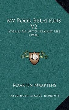 portada my poor relations v2: stories of dutch peasant life (1904)