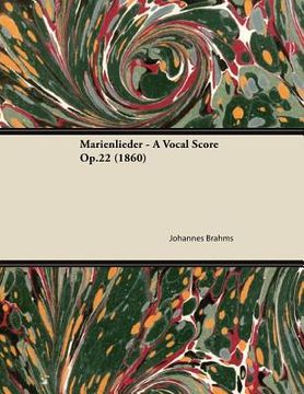 portada marienlieder - a vocal score op.22 (1860) (en Inglés)