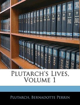 portada plutarch's lives, volume 1 (en Inglés)