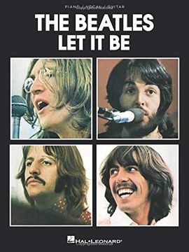 portada The Beatles - let it be (in English)