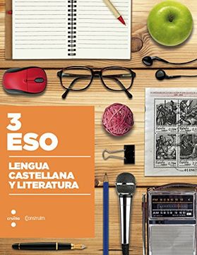 portada Lengua castellana y literatura. 3 ESO. Construïm