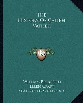 portada the history of caliph vathek (en Inglés)