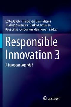 portada Responsible Innovation 3: A European Agenda? (en Inglés)