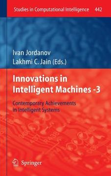 portada innovations in intelligent machines -3: contemporary achievements in intelligent systems (en Inglés)
