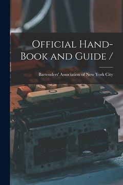 portada Official Hand-book and Guide / (in English)