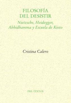 portada Filosofia del Desistir (in Spanish)