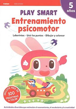 portada Play Smart: Entrenamiento Psicomotor. 5 Años (Cuadernos Gakken)