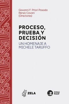 portada Proceso, prueba y decisión. Un Homenaje a Michele Taruffo. (in Spanish)