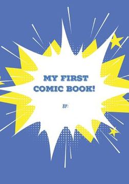 portada My First Comic Book: Blue Cover (en Inglés)