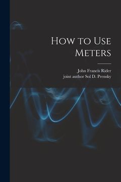 portada How to Use Meters (en Inglés)