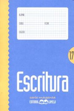 portada cartilla escritura 17 color.pauta 4mm (lamela) (in Spanish)