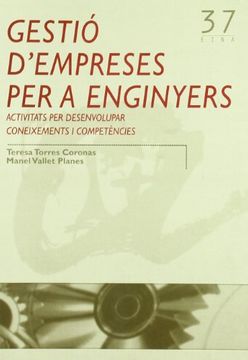 portada Gestió d'empreses per enginyers: Activitats per desenvolupar coneixements i competències (Eina)