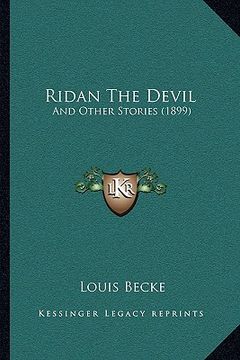 portada ridan the devil: and other stories (1899)