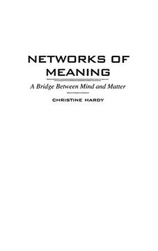 portada Networks of Meaning: A Bridge Between Mind and Matter (in English)