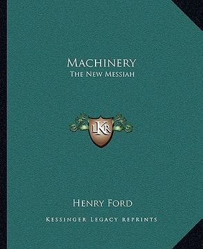 portada machinery: the new messiah (in English)