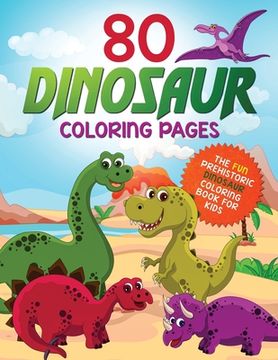 portada Jumbo Dinosaur Coloring Book (en Inglés)