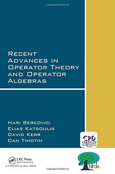 portada Recent Advances in Operator Theory and Operator Algebras (en Inglés)