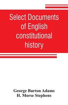 portada Select documents of English constitutional history (en Inglés)