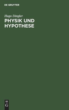 portada Physik und Hypothese (German Edition) [Hardcover ] (in German)