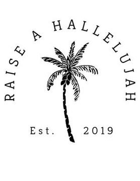 portada Raise a Hallelujah, Est. 2019: 150 Pages, Soft Matte Cover, 8.5 x 11 (in English)