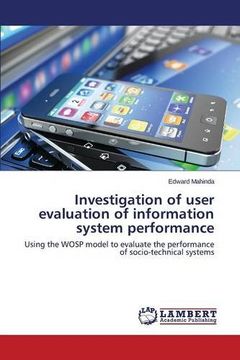portada Investigation of user evaluation of information system performance