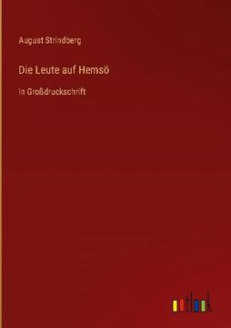 portada Die Leute auf Hemsö: in Großdruckschrift (en Alemán)