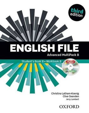 portada English File 3rd Edition Advanced. Student's Book Multipack b (in English)