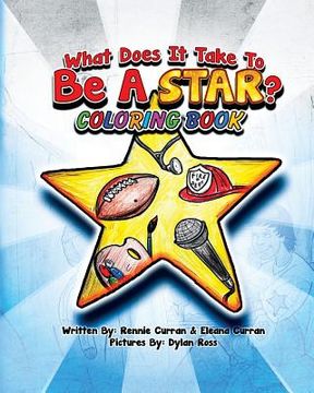 portada "What Does It Take To Be A Star" Coloring Book (in English)