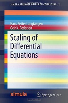 portada Scaling of Differential Equations (Simula SpringerBriefs on Computing)