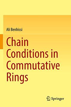 portada Chain Conditions in Commutative Rings (en Inglés)