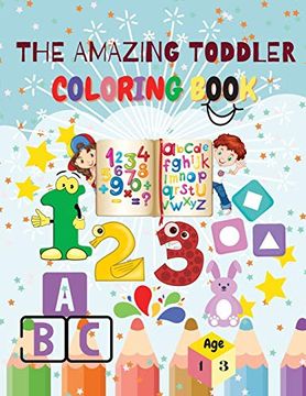 portada The Amazing Toddler Coloring Book (in Middle English)