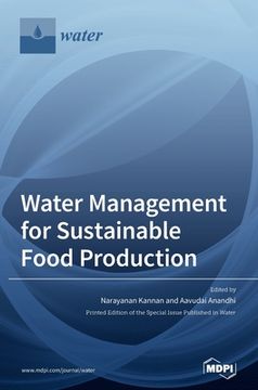 portada Water Management for Sustainable Food Production (en Inglés)