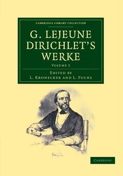 portada G. Lejeune Dirichlet's Werke (en Alemán)
