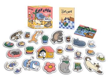 portada Cat Cafe Magnet Set: Meow! (rp Minis) (en Inglés)