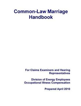 portada Common-Law Marriage Handbook (in English)