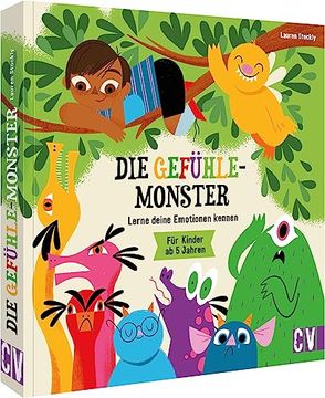 portada Die Gefühle-Monster Lerne Deine Emotionen Kennen. Für Kinder ab 5 Jahren (in German)