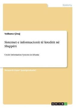 portada Sistemet E Informacionit Te Kreditit Ne Shqiperi (Albanian Edition)