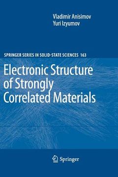 portada electronic structure of strongly correlated materials (in English)