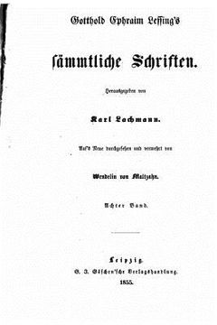 portada Sämmtliche Schriften (en Alemán)