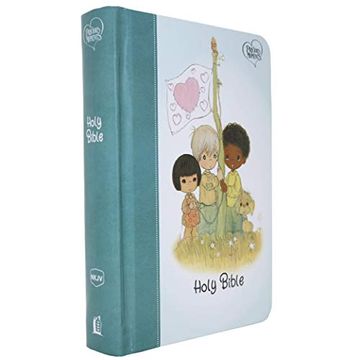 portada Nkjv, Precious Moments Small Hands Bible, Hardcover, Teal, Comfort Print: Holy Bible, new King James Version (in English)
