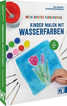 portada Mein Bunter Farbenspaß Kinder Malen mit Wasserfarben (en Alemán)