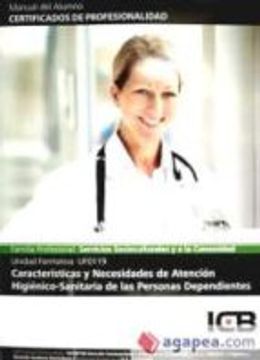 portada Manual Características y Necesidades de Atención Higiénico-sanitaria de las Personas Dependientes (Uf0119)